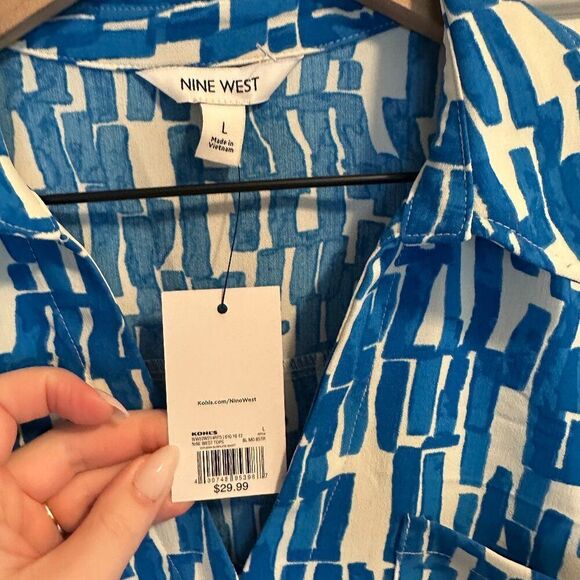 NWT Nine West Blouse - Picture 2 of 5